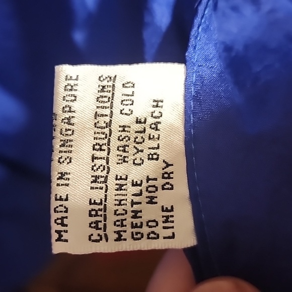 🌺5/$8 Blue & Gray Reversable Jacket B3 - Picture 6 of 6